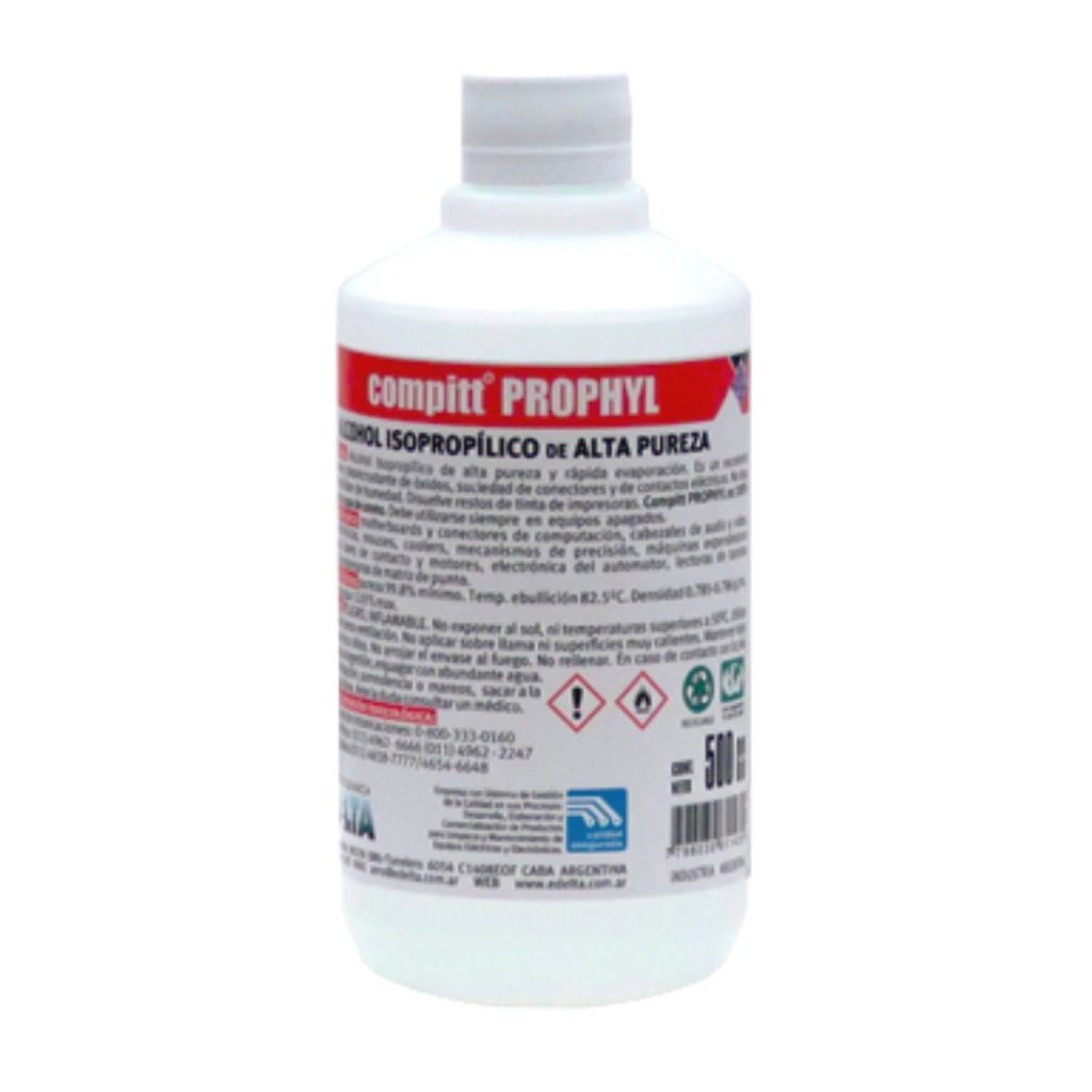 Alcohol isopropilico DELTA 500cc