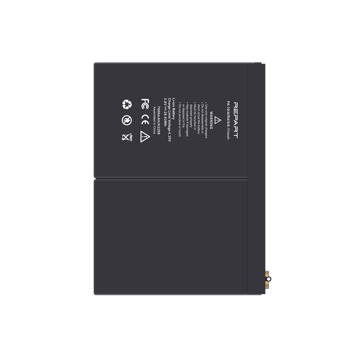 Bateria Repart para iPad AIR 4-5-6 - iPad 10